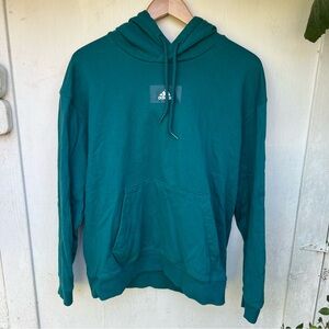 Adidas Green Hoodie Size Medium